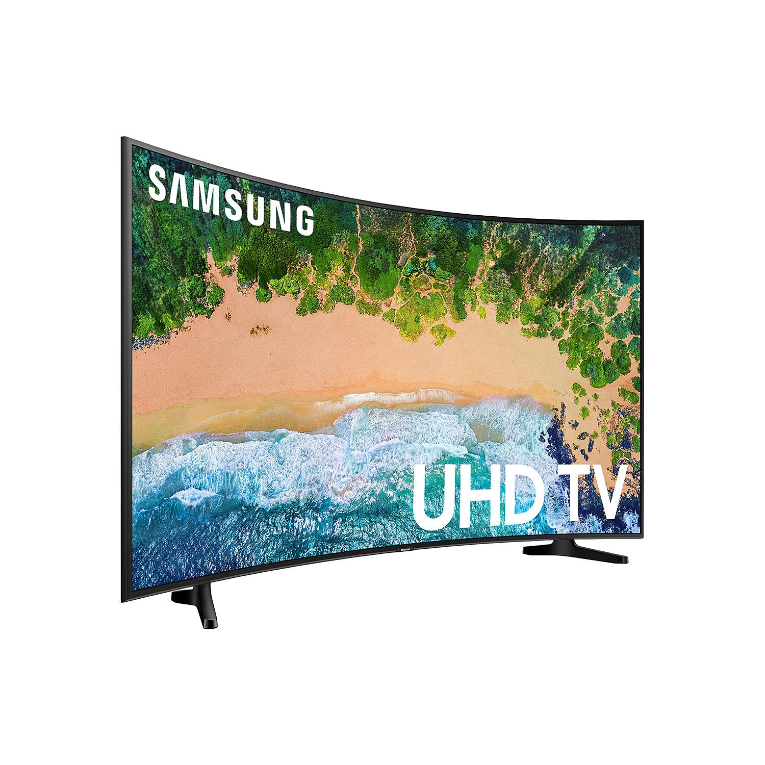 Samsung UN49NU6300FXZA 49-Inch Curved 4K Ultra HD Smart HDR TV - 6 Series, HDR10+, Alexa Built-in for Home Theater & Gaming Setup