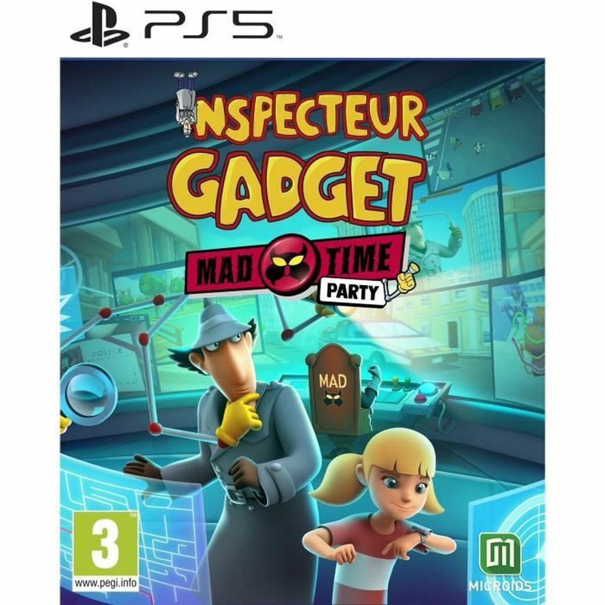 INSPECTOR GADGET - MAD TIME PARTY PS5 Game | Action-Adventure Video Game for PlayStation 5 | Fun Family Game Night Entertainment