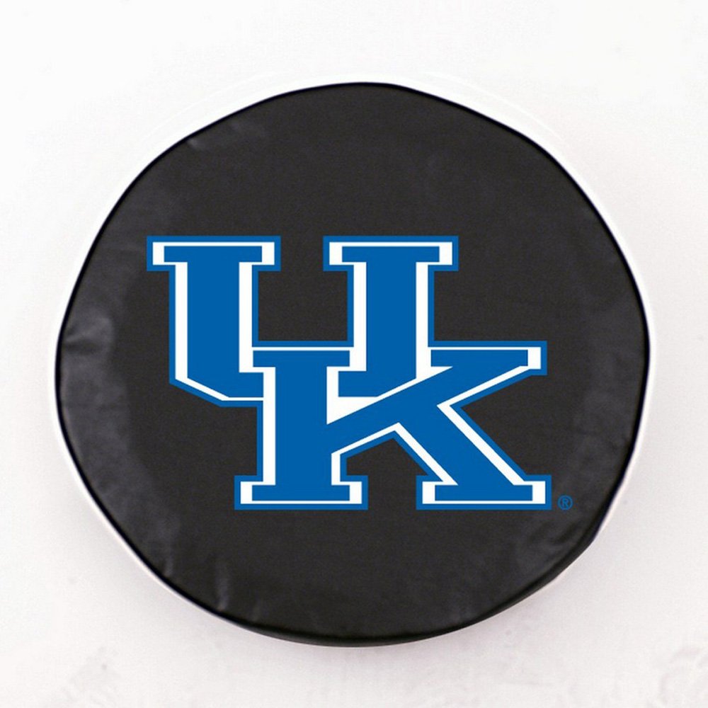Kentucky UK Tire Cover - Black, 33 x 12.5 Inches, Heavy Duty Waterproof Wheel Protector for Trucks, Jeeps, SUVs & Trailers - Durable All-Weather Car Accessory for Outdoor Adventures & Off-Roading