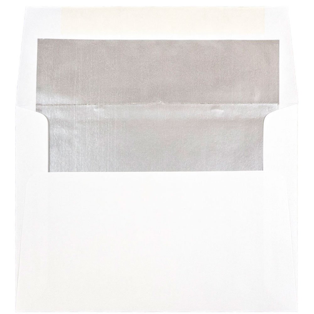 Silver Foil A6 Invitation Envelopes (4.75x6.5