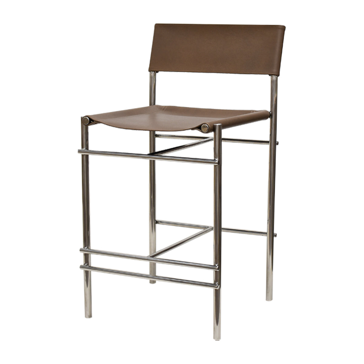 Chester Bar Stool - Modern Kitchen Island & Counter Height Stool with Backrest - Perfect for Dining Room, Kitchen, Bar, and Home Decor