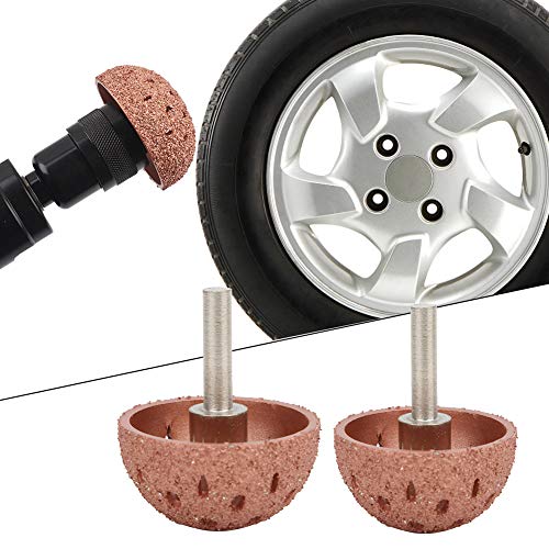 2Pcs Tungsten Steel Bowl Grinding Head Buffing Wheel for Tire Repair - Power Tool Accessories for Grinder, Polishing & Surface Preparation - Ideal for Auto Shops, DIY Tire Repair & Metalworking Projects
