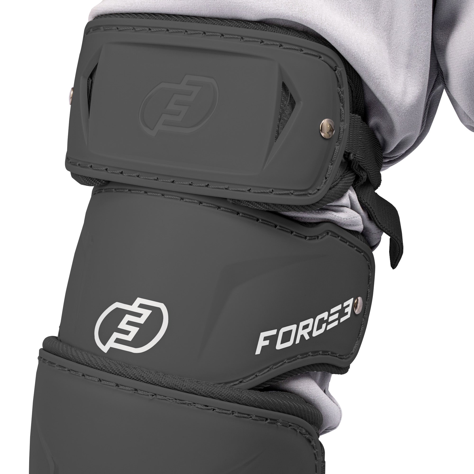 FORCE3 XS3® PRO ELITE Baseball Catcher Leg Guards - Lightweight Protective Gear for PitchCom® System - Perfect for Intermediate Players & Youth Leagues