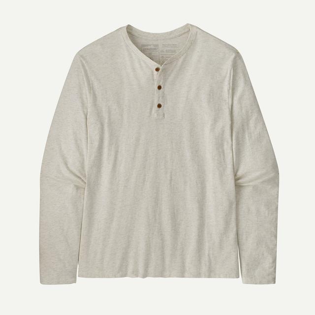Men's Long Sleeve Henley Shirt - Comfortable Casual Button-Up Top for Everyday Wear | Perfect for Work, Date Night & Weekend Outings