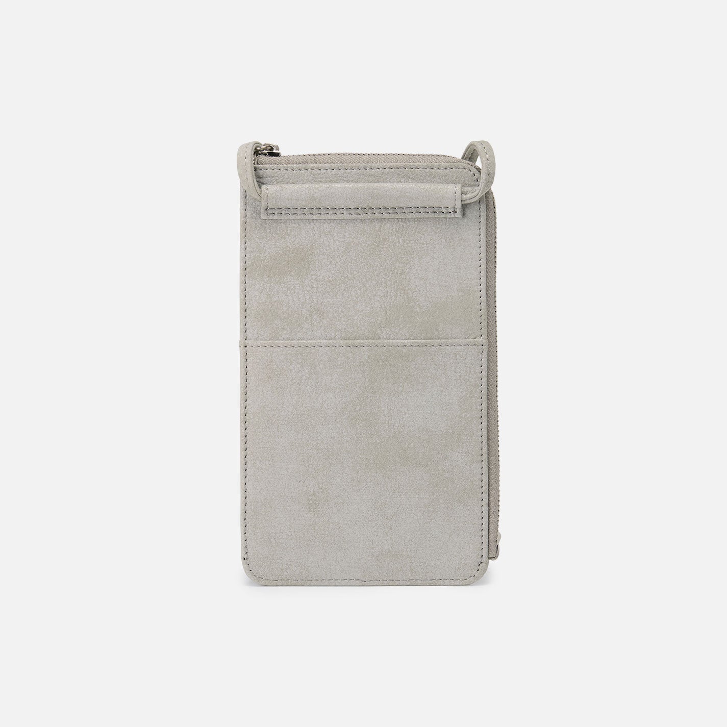 Ari Phone Crossbody Bag in Buffed Leather - Misty Harbor - Stylish & Compact for Everyday Use, Travel & Shopping