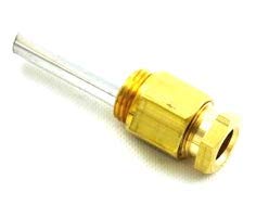 Y90AA-4212 .012 Orifice Fitting - 1/4 Inch BUT/LP.NAT CC - Precision Flow Control for HVAC, Pneumatic Systems & Industrial Applications
