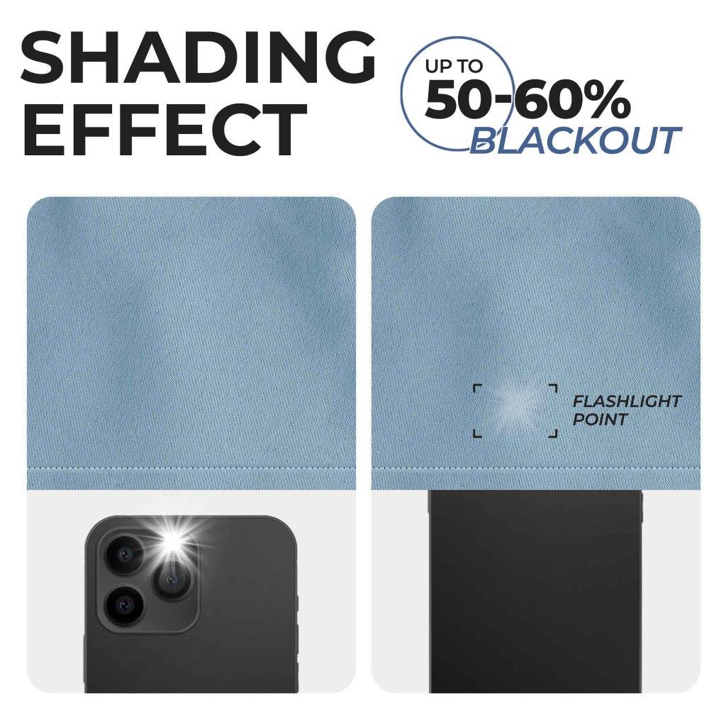 Blackout Curtains with Grommet Top - Solid Classic Modern Window Treatment for Bedroom & Living Room - Noise Reducing & Energy Saving
