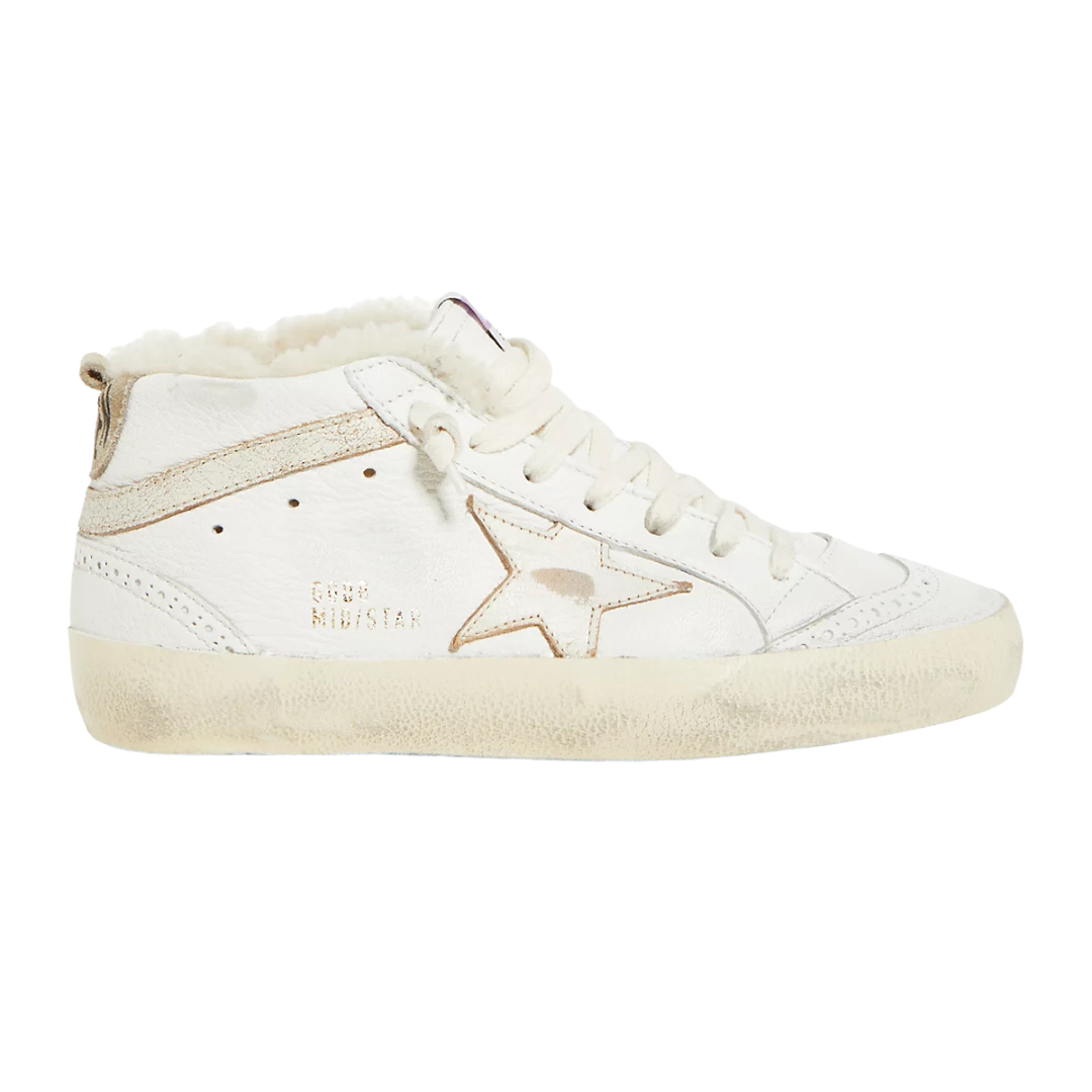 Converse Mid Star Shearling Lined Sneakers - Warm Winter Boots for Women & Men | Cozy Casual Shoes for Cold Weather Outfits