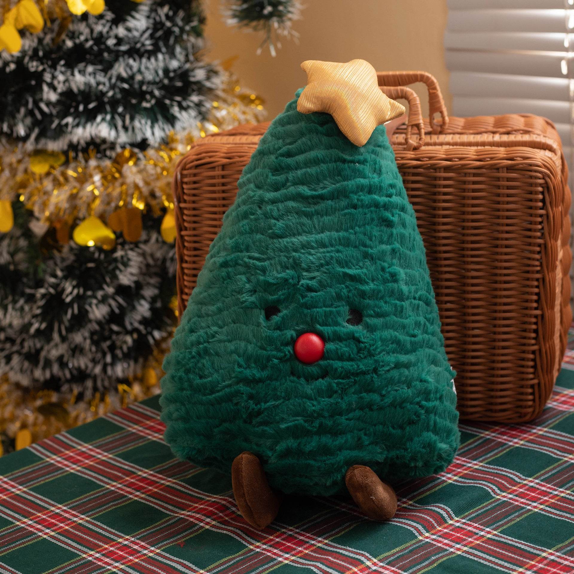 Happy Holiday Helpers | Christmas Stuffed Animals - Cute Plush Toys for Kids, Stocking Stuffers & Festive Home Decor