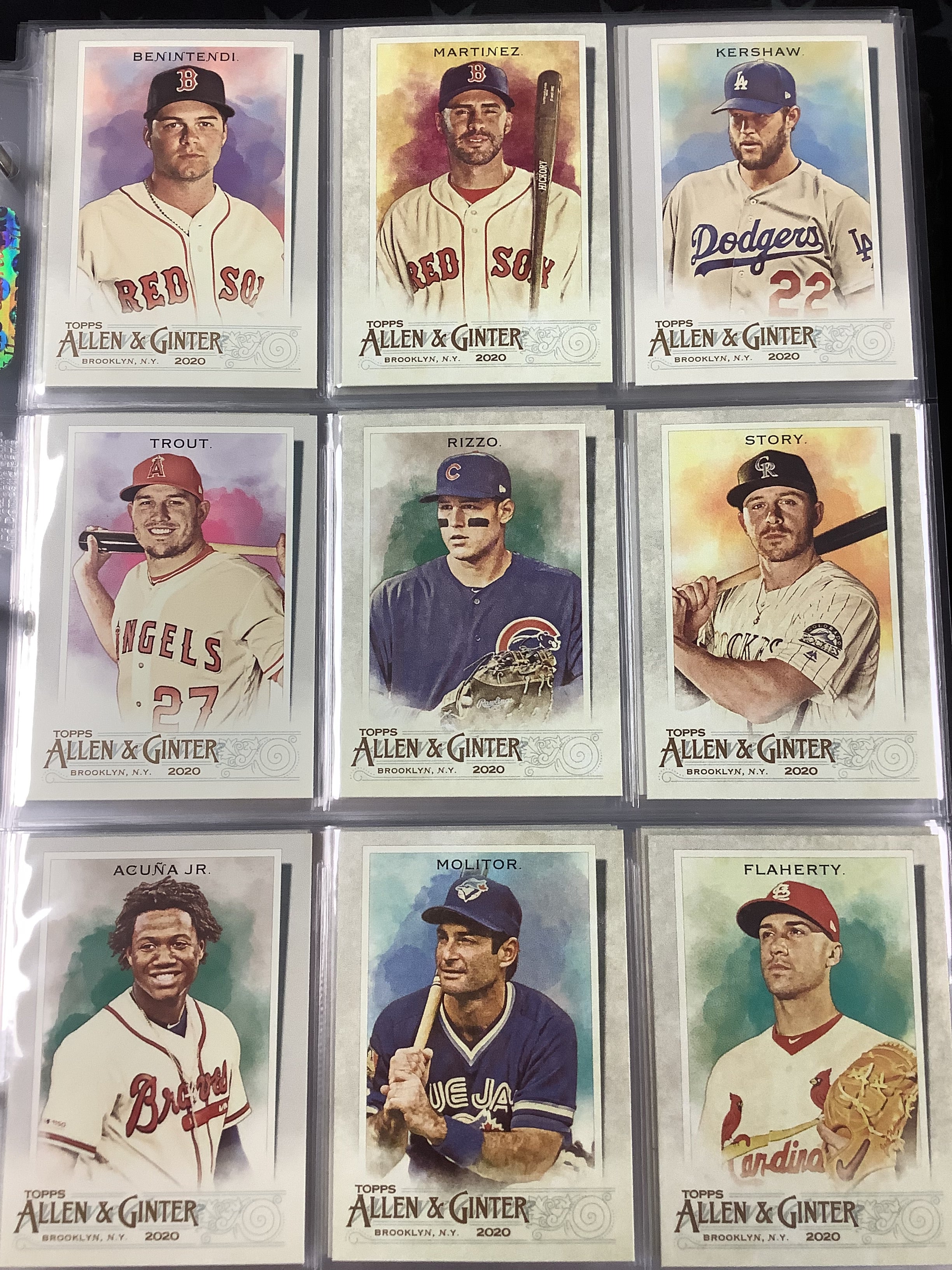 2020 Topps Allen & Ginter Complete Baseball Card Set #1-300 + SP Cards & 5 Insert Sets – Perfect for Collectors, Trading & Display