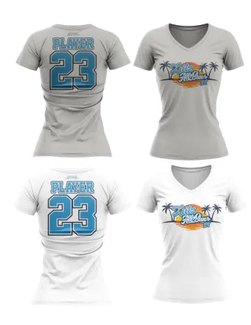 Lutz All Stars Women's Sublimated Dye Jerseys – Breathable & Lightweight for Soccer, Basketball & Volleyball – Perfect for Training, Games & Team Sports
