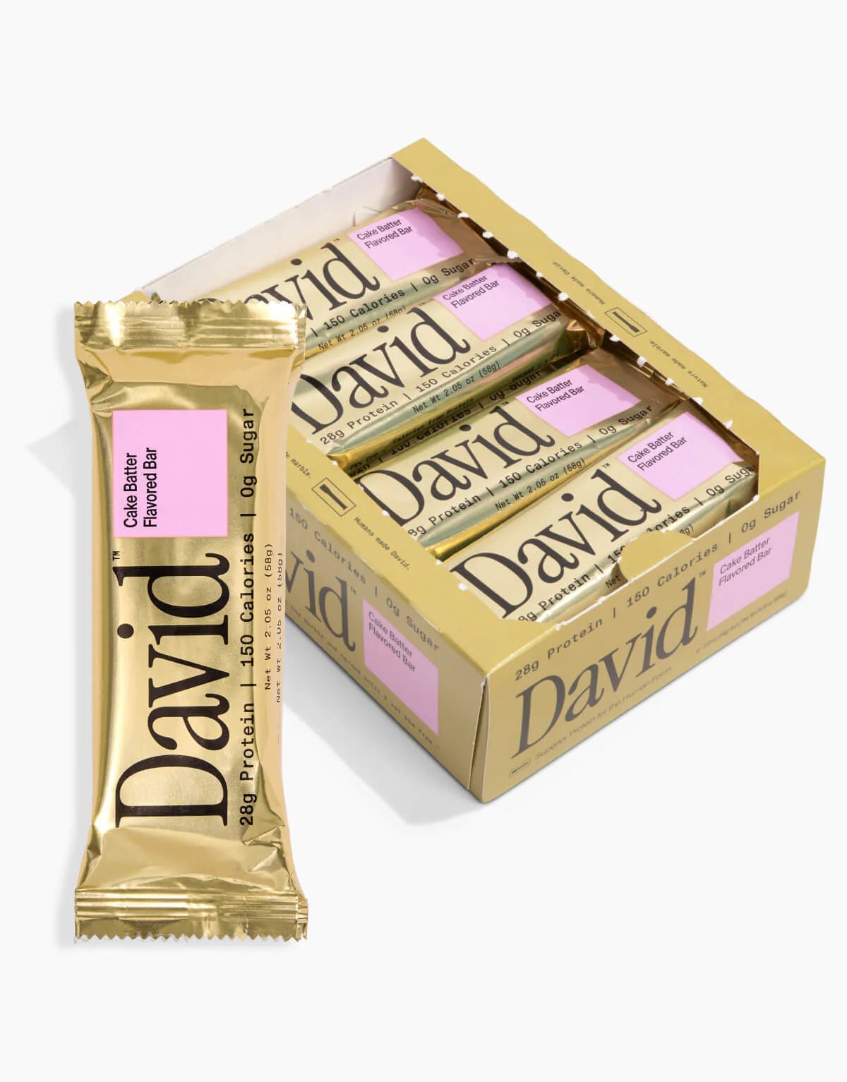 David Protein Bar - High Protein Snack for Energy & Muscle Recovery | Perfect for Gym, Hiking & On-the-Go Nutrition