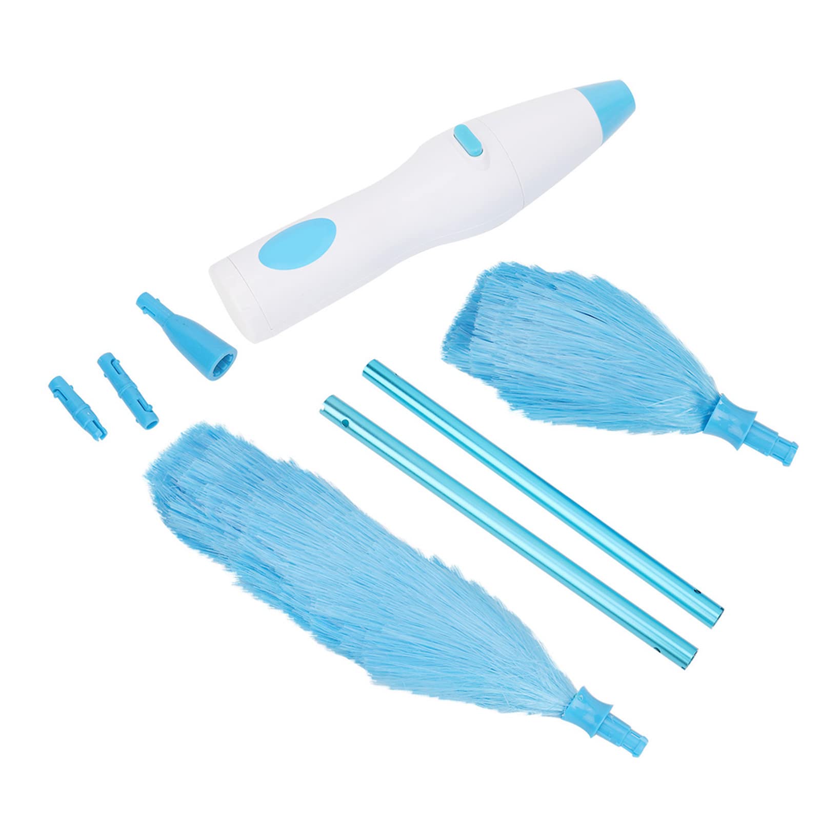 180° Electric Duster Brush - Rechargeable Cleaning Tool for Window Blinds, Furniture & Home Dusting | Perfect for Pet Hair Removal, Keyboard Cleaning & Hard-to-Reach Areas