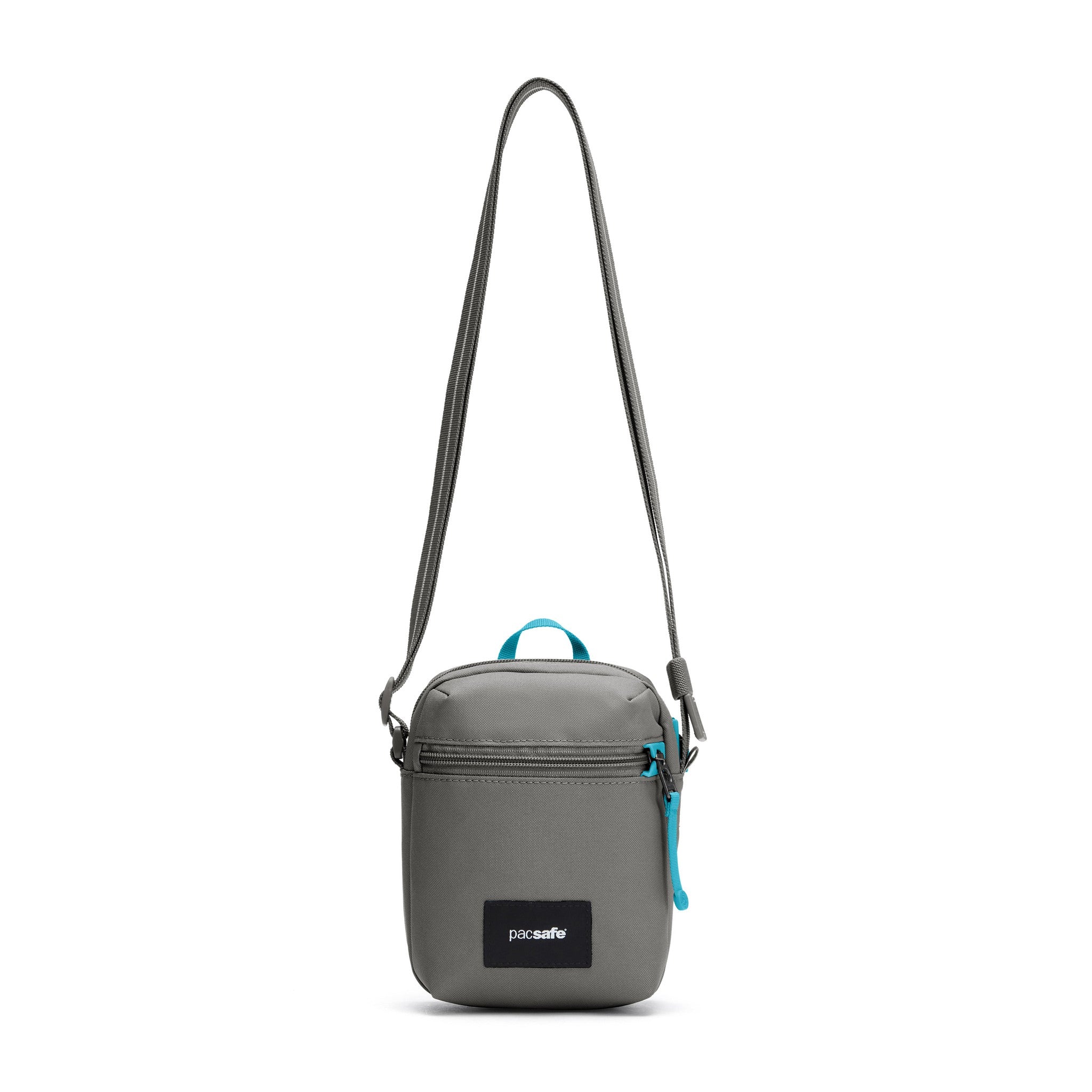Pacsafe GO Micro Crossbody Bag - Anti-Theft Travel Purse for Women & Men - Secure RFID Blocking, Slashproof Straps - Perfect for Commuting, Shopping & Sightseeing