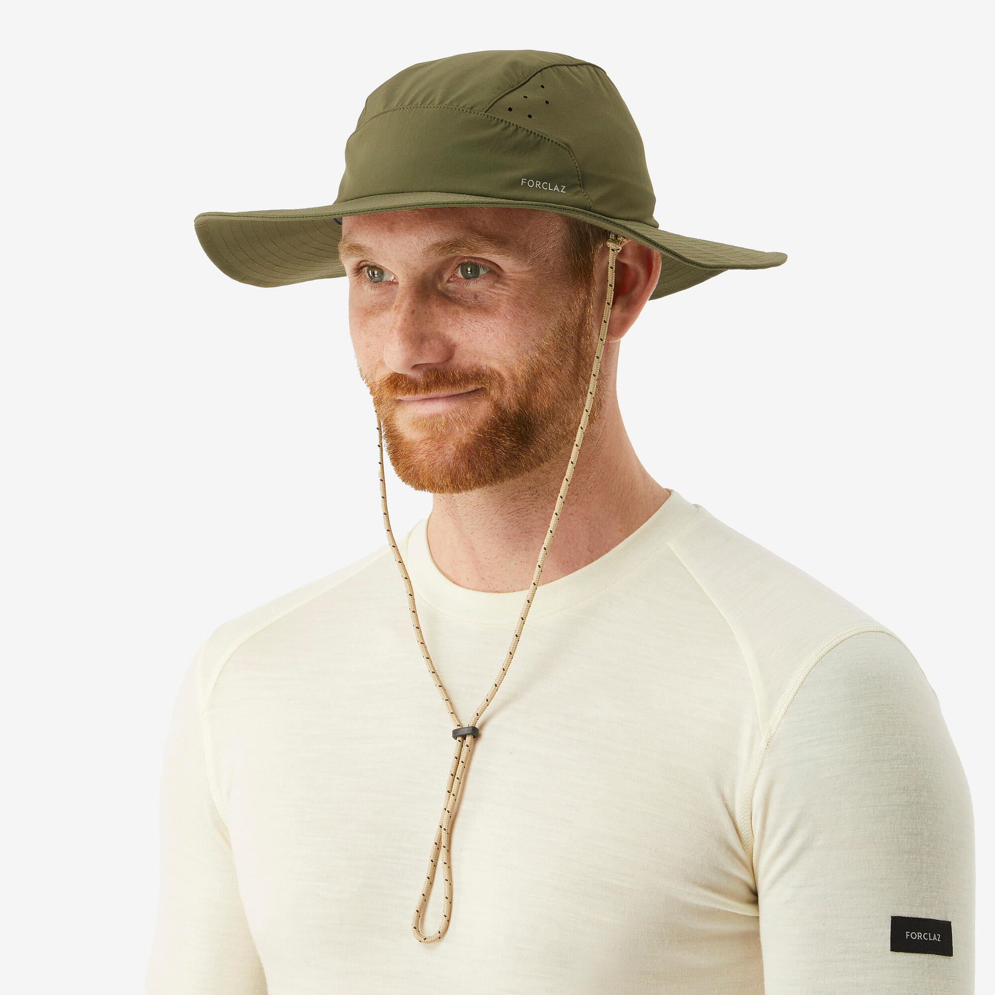 Forclaz MT500 UPF 50+ Sun Protection Hiking Hat for Men & Women - Lightweight Breathable Outdoor Adventure Gear for Trekking, Camping & Travel