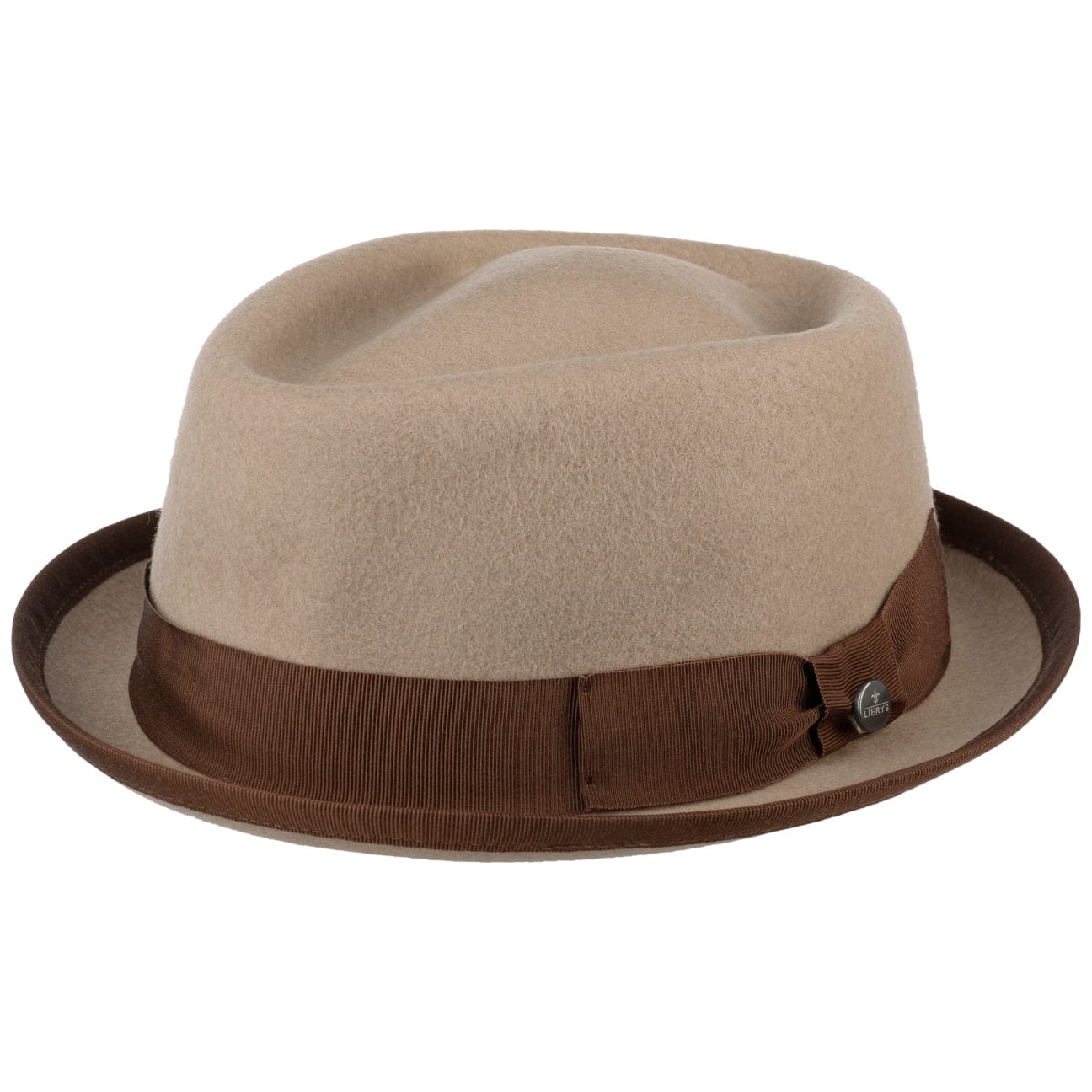 Stylish Fedora Pork Pie Hat by Lierys - Vintage Wool Felt Trilby Hat for Men & Women - Perfect for Jazz Festivals, Weddings, and Casual Outfits