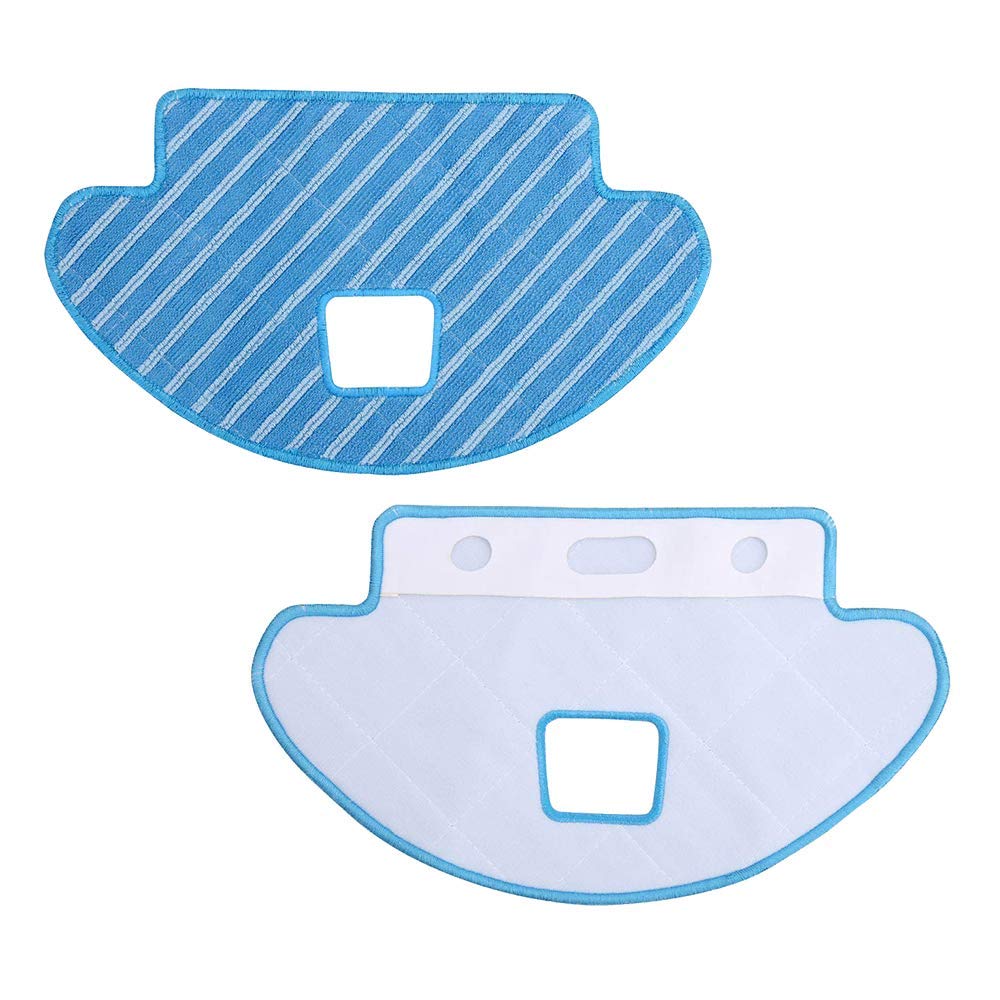 10-Pack Replacement Mop Pads for Ecovacs Deebot Ozmo 930 Robot Vacuum - Microfiber Cleaning Cloths for Hardwood Floors & Tile - Compatible with Robotic Vacuum Cleaner Accessories (Perfect for Daily Mopping & Deep Cleaning)