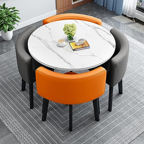 Dark Gray+orange