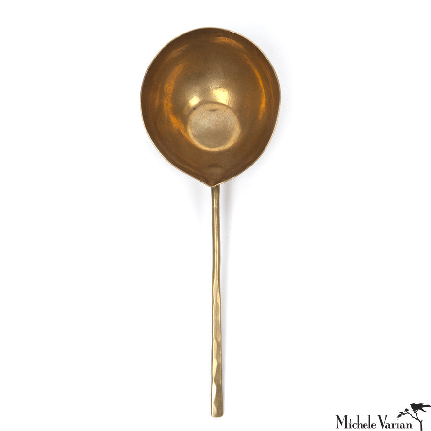 Premium Brass Coffee Scoop - 1 Tbsp Measuring Spoon for Coffee, Tea & Spices | Durable & Stylish for Home, Cafe & Barista Use