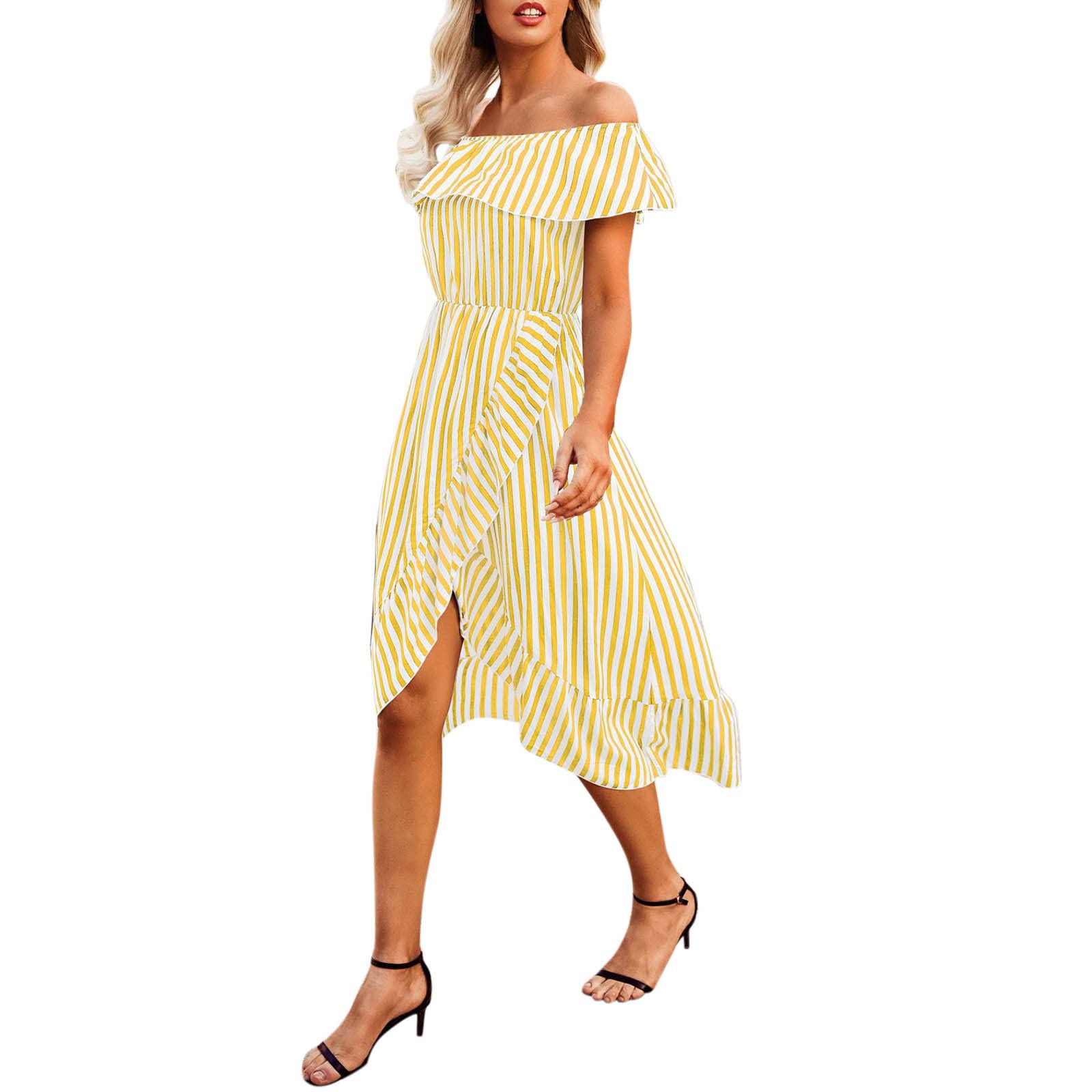 Elegant Maxi Dress for Women - Vintage A-Line Boho Prom, Graduation & Cocktail Party Dress | Perfect for Formal Events, Weddings & Summer Vacations