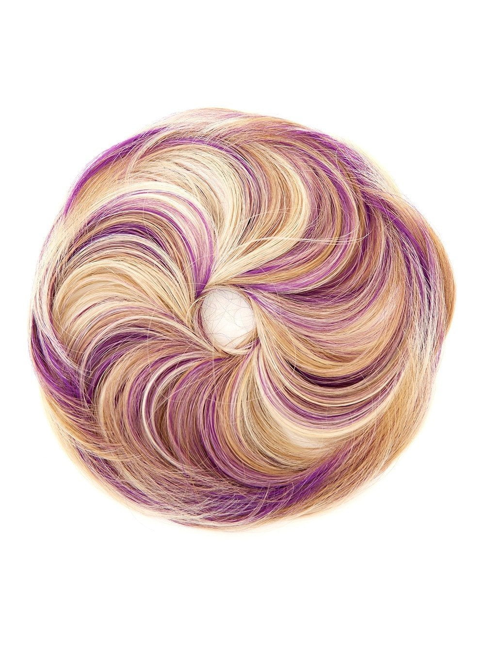 Color Splash Wrap | HF Synthetic Hair Wrap for Women | Perfect for Parties, Weddings & Cosplay | Discontinued Hair Accessory