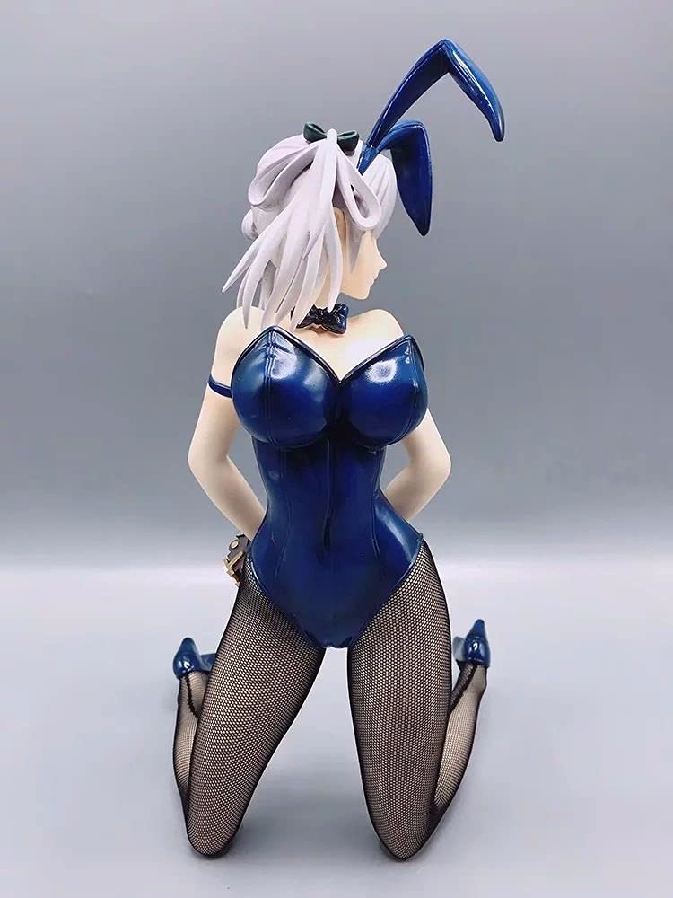 LOOACG 23CM Anime Ciel Alencon God Eater 2 Bunny Girl PVC Action Figure - Collectible Standing Model for Adult Anime Fans, Perfect Gift for Gamers & Anime Lovers - Limited Edition Character Statue for Display & Home Decoration