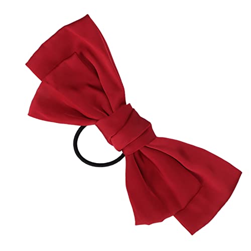 Elegant Red Hair Bows & Ribbons for Women and Girls - Perfect for Parties, Birthdays, Weddings & Special Occasions