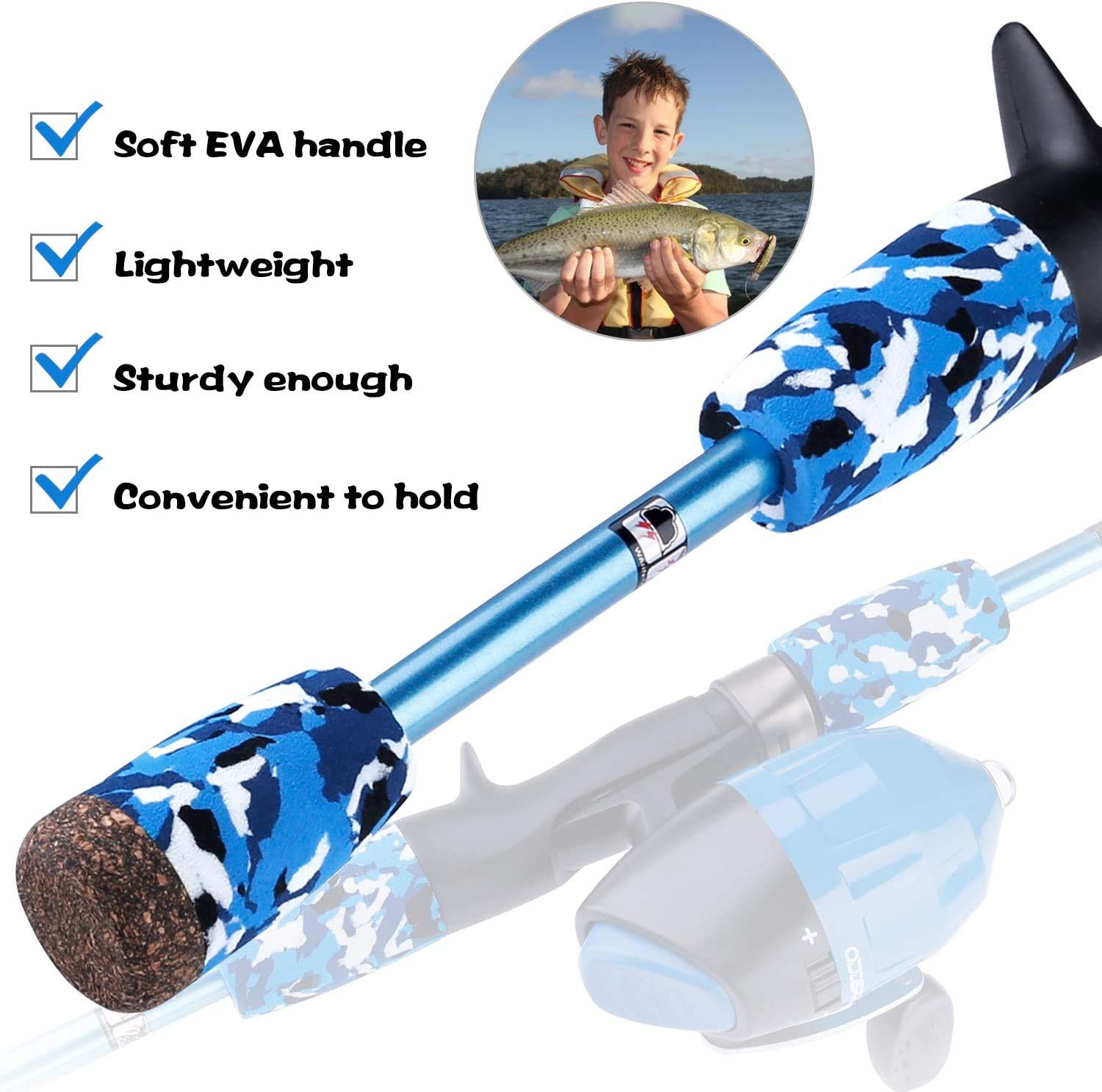 ODDSPRO Pink Kids Fishing Pole - Telescopic Fishing Rod and Reel Combo Kit with Tackle Box | Portable Fishing Gear for Girls & Youth | Perfect for Outdoor Camping, Beach Trips & Family Bonding