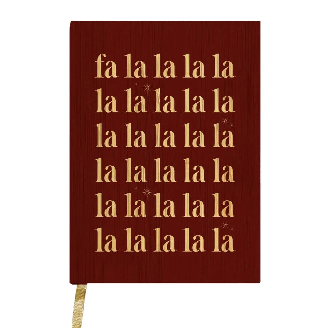 Fa La La La Stars Journal - Inspirational Notebook for Creative Writing, Journaling & Note Taking - Perfect Gift for Christmas, Holidays & Daily Use
