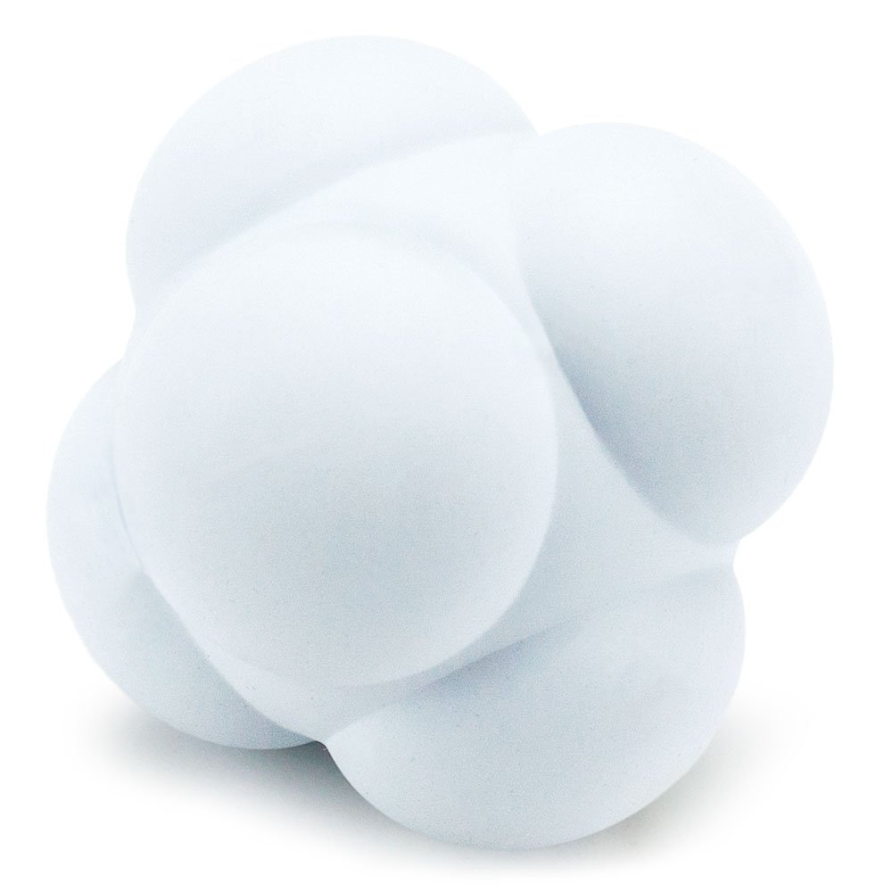 Crown Reaction Ball - Agility Trainer for Sports & Fitness (White)