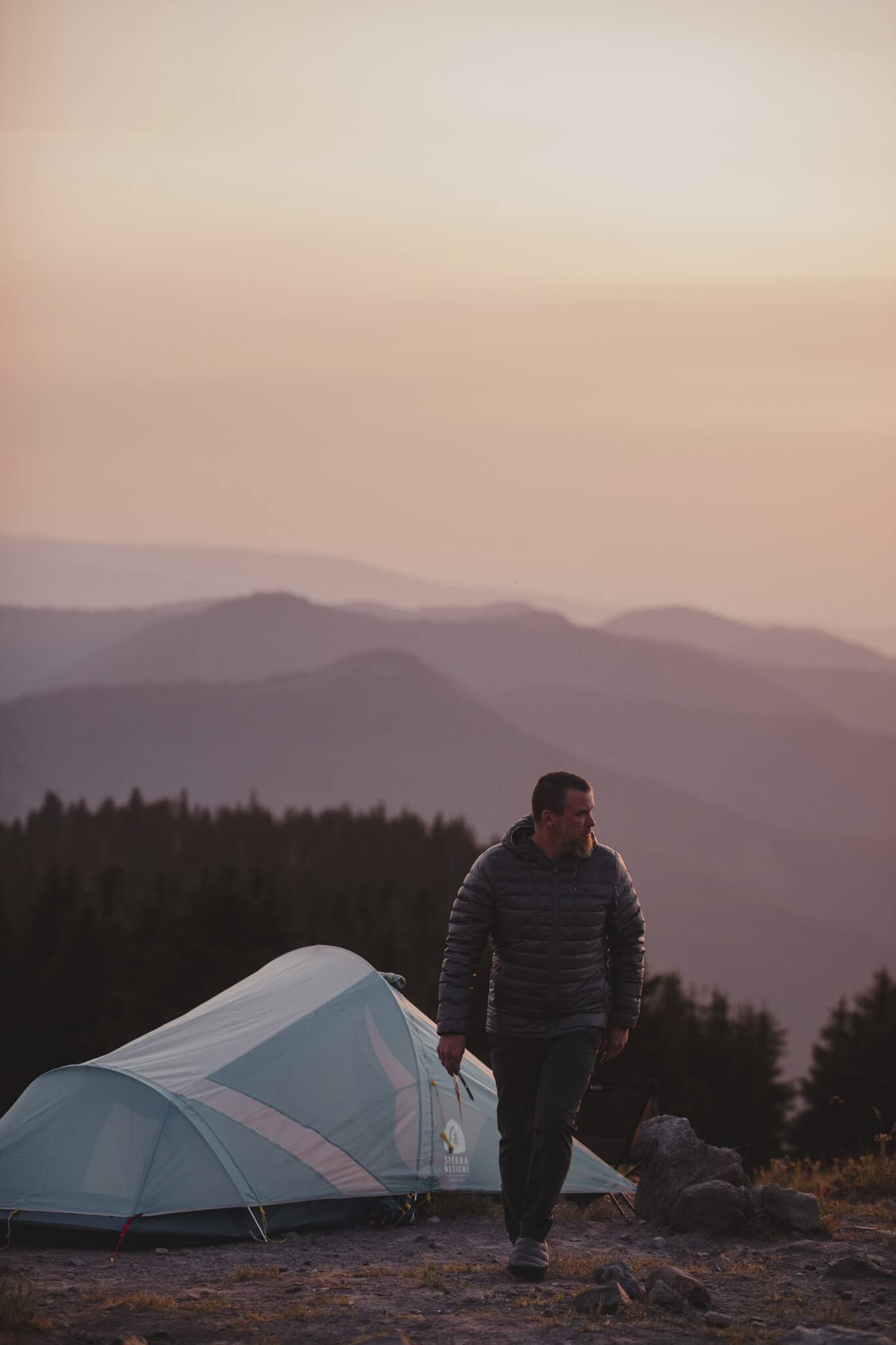 Sierra Designs Clip Flashlight 2-Person Backpacking Tent - Ultralight Camping Tent with Large Vestibule & Storage Bag - Perfect for Hiking, Backpacking, and Outdoor Adventures