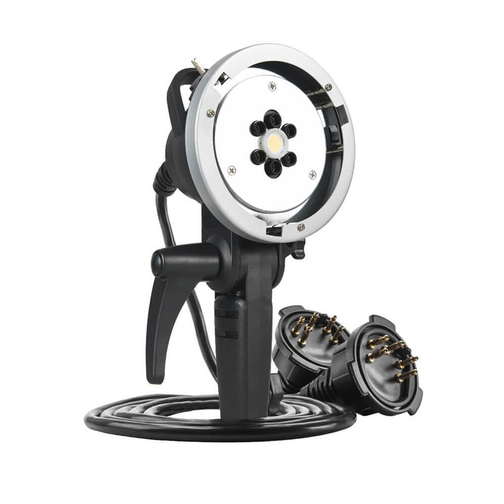 CITI600 (AD H1200B) Remote Extension Flash Head - No Bulb Included - Clearance Sale for Photography Lighting - Perfect for Studio, Portrait, and Outdoor Shoots
