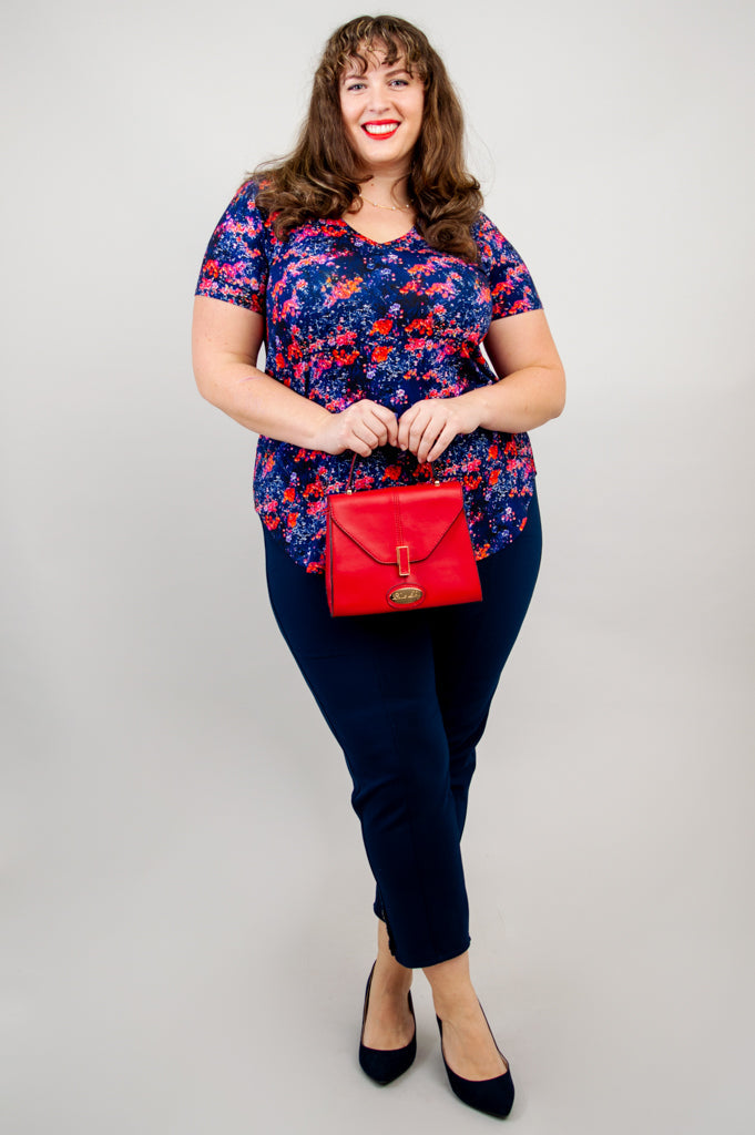 Jackie Short Sleeve Top - Soft & Comfortable Bamboo Fabric for Women - Perfect for Summer, Casual Wear & Travel