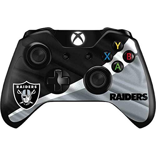 Officially Licensed NFL Las Vegas Raiders Xbox One Controller Skin - Custom Gaming Decal for Enhanced Grip & Protection | Perfect for Gaming Enthusiasts & Raiders Fans