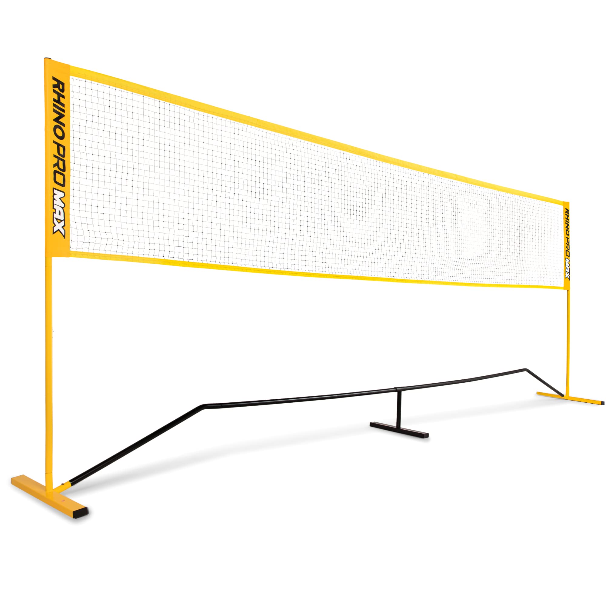 Champion Sports Adjustable Portable Net for Volleyball, Tennis, Pickleball & Badminton - Multiple Sizes for Backyard, Beach & Court Games