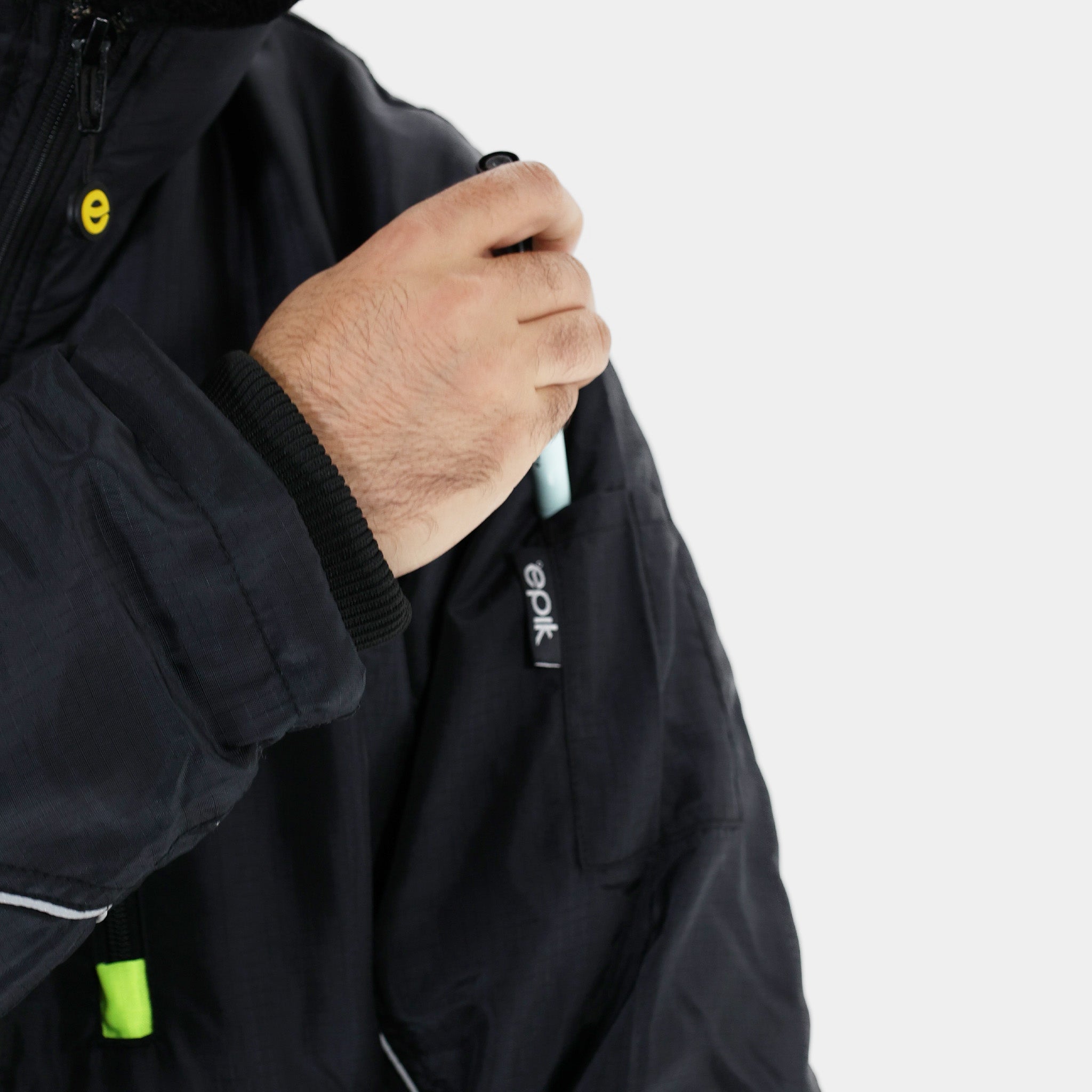 Reflex Jacket for Men & Women - Lightweight Waterproof Windbreaker with Reflective Strips - Perfect for Running, Cycling & Outdoor Activities