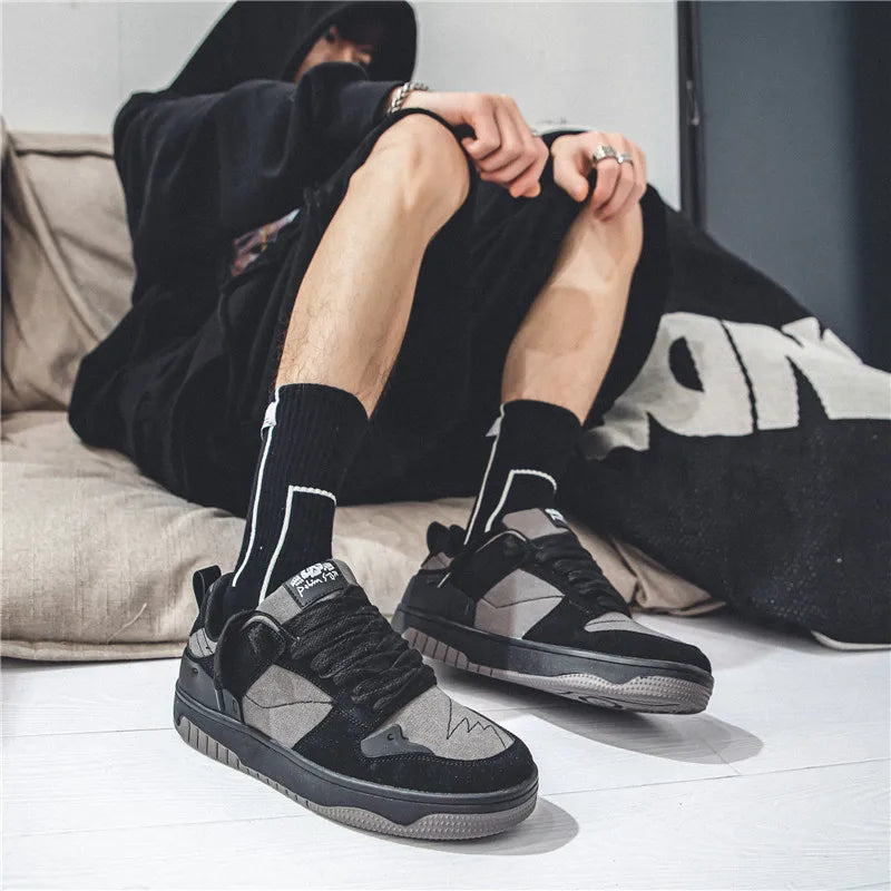 Trendy Autumn Men's Sports Shoes - Fashionable Thick Sole Casual Sneakers for Walking, Running & Daily Wear | Comfortable & Stylish Color Options