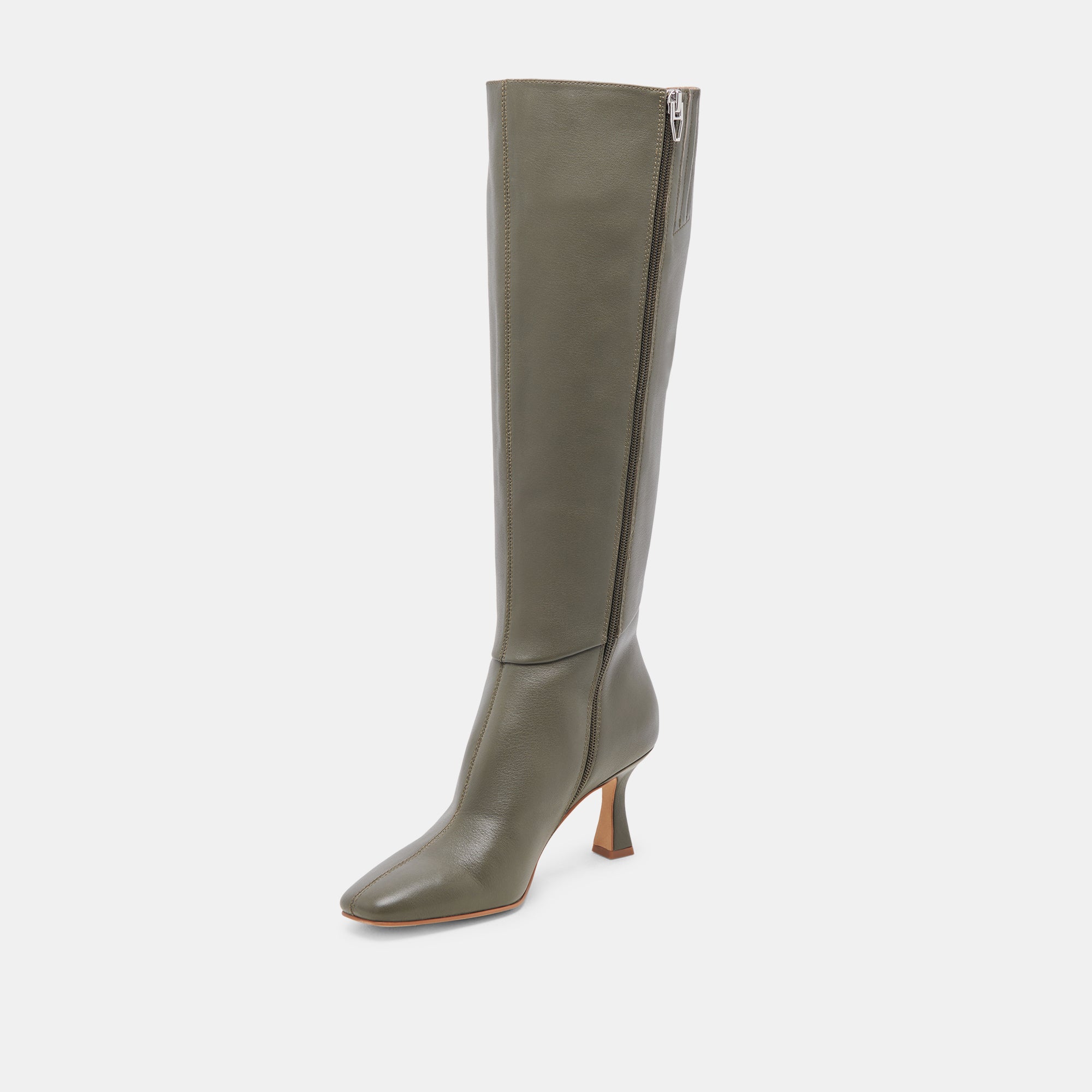 GYRA BOOTS Dark Olive Leather - Waterproof & Comfortable Women's Boots for Hiking, Outdoor & Winter Wear