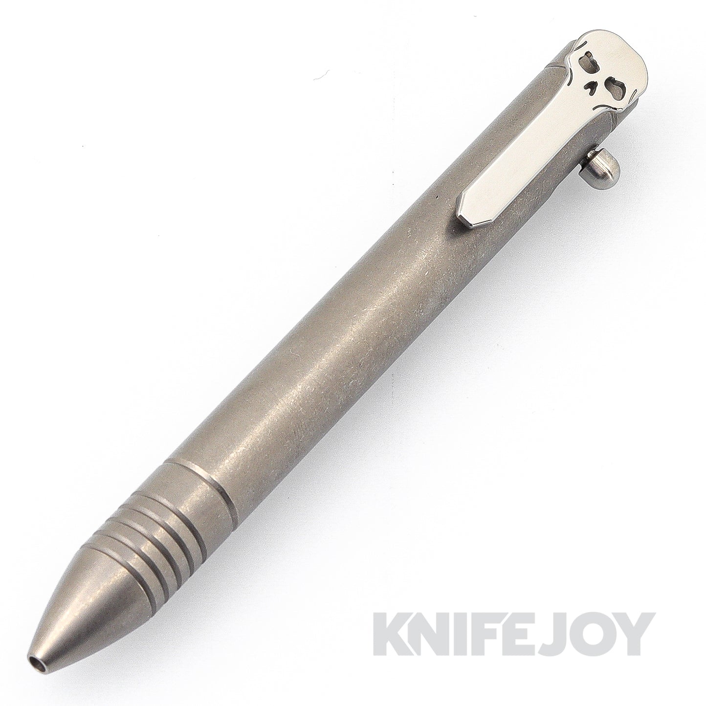 Chaves Ultramar Bolt Action Pen - Solid Titanium Tactical Pen for EDC, Writing & Self Defense | Premium Full Titanium Construction for Durability & Style