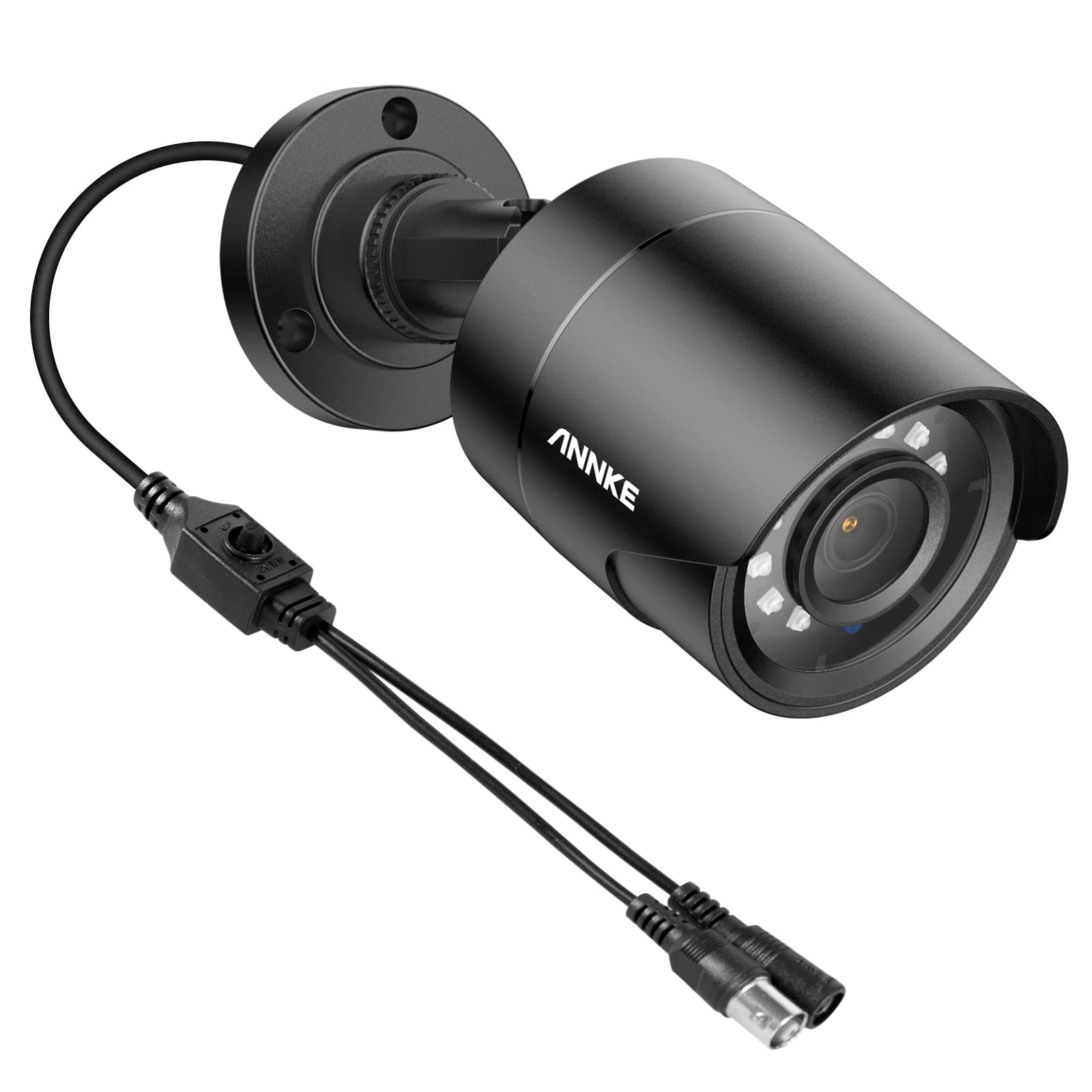 ANNKE 1080p HD Security Camera - 4-in-1 CCTV Bullet Wired Surveillance Camera with AHD/TVI/CVI/CVBS Support, IP66 Weatherproof for Indoor & Outdoor Use, 100ft Night Vision - E200 | Home Security, Business Monitoring, Warehouse Protection
