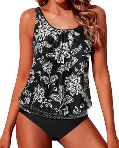 Black Foral