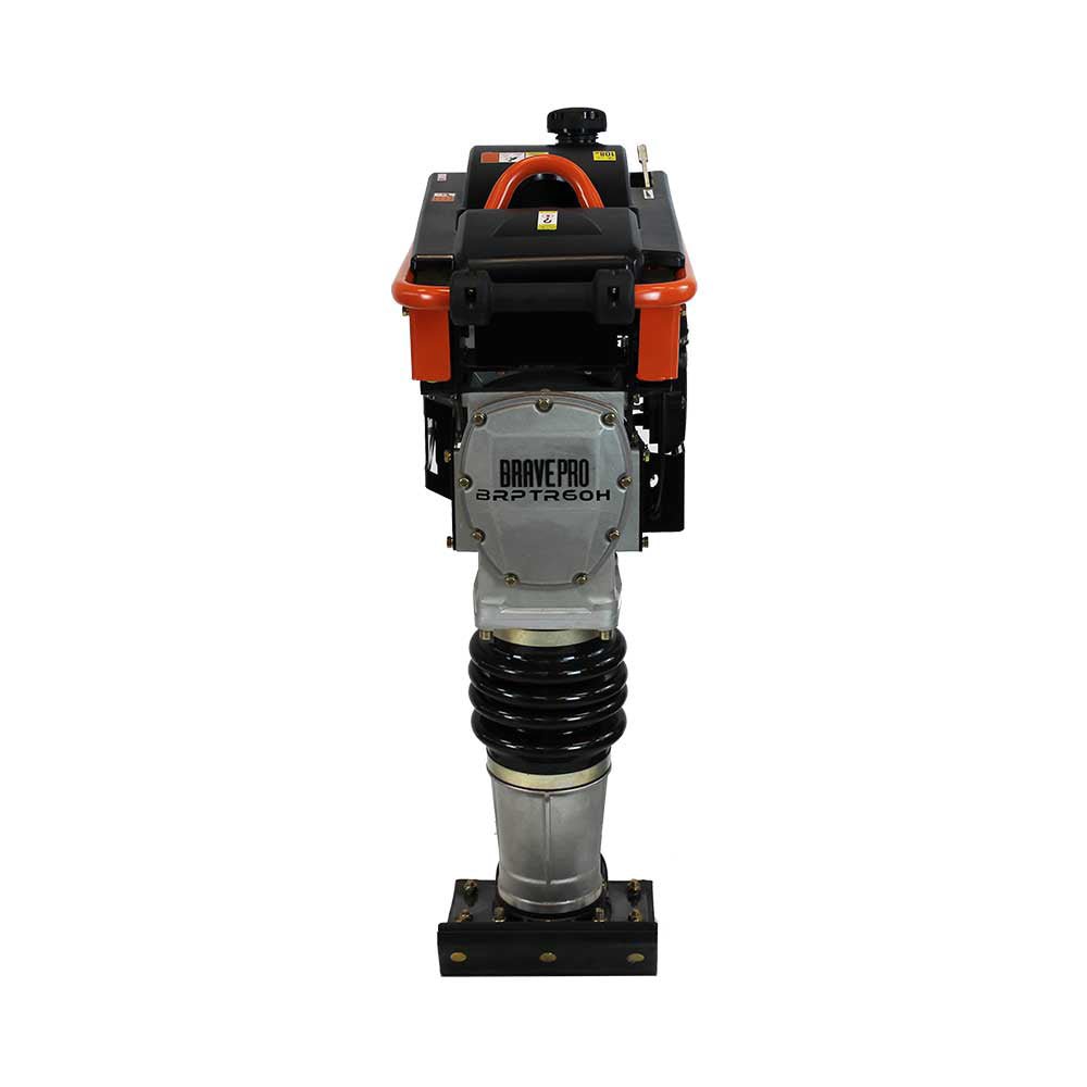 Honda GX100 Powered 10.7 kN Brave Tamping Rammer for Soil Compaction - Perfect for Construction Sites, Landscaping & Road Repair Projects