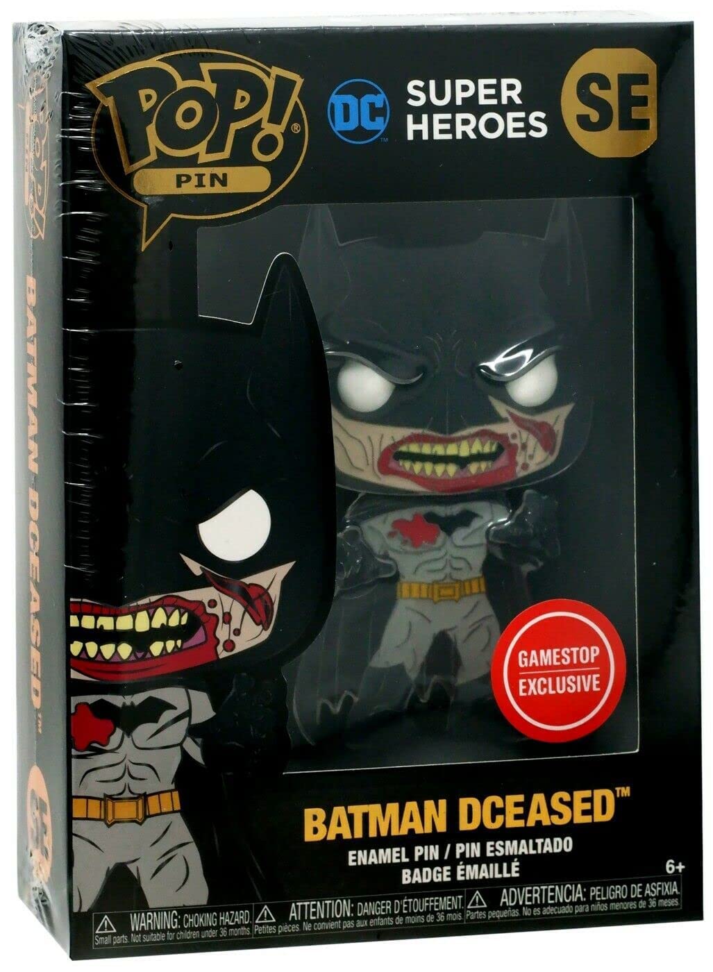 Batman DCeased #SE Pop Vinyl Figure - Collectible Funko Pop for DC Comics Fans, Perfect for Display & Gifting