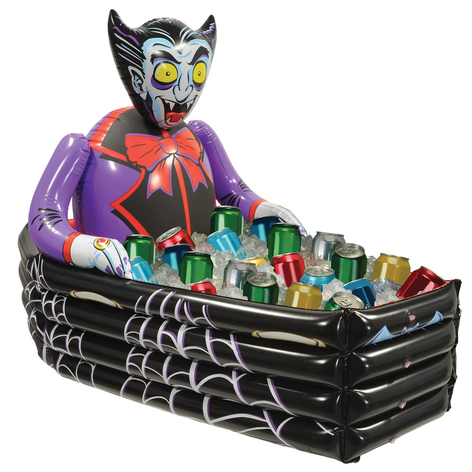 Beistle Inflatable Cooler for Drinks - Portable Party Beverage Cooler with Halloween Theme | Perfect for Outdoor BBQs, Beach Trips & Spooky Halloween Decorations