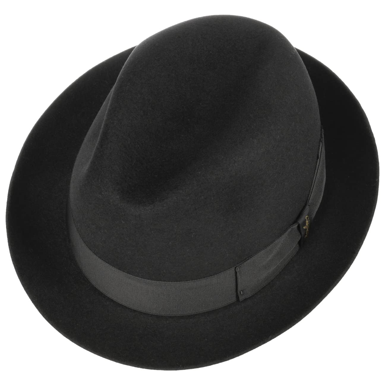 Borsalino Francesco Fur Felt Fedora Hat for Men - Elegant & Stylish