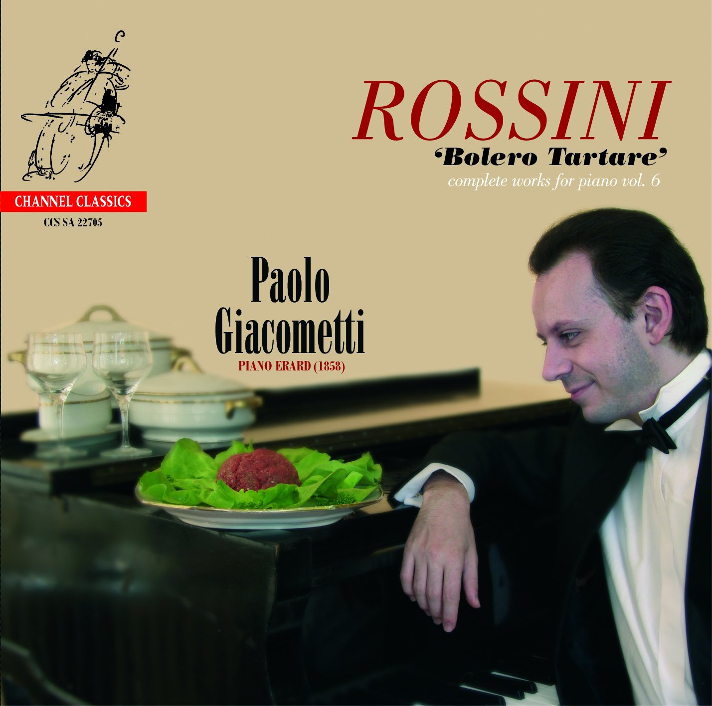 Rossini Piano Works Vol.6 - Bolero Tartare | Classical Music CD for Relaxation & Study | Perfect for Piano Enthusiasts & Music Collectors