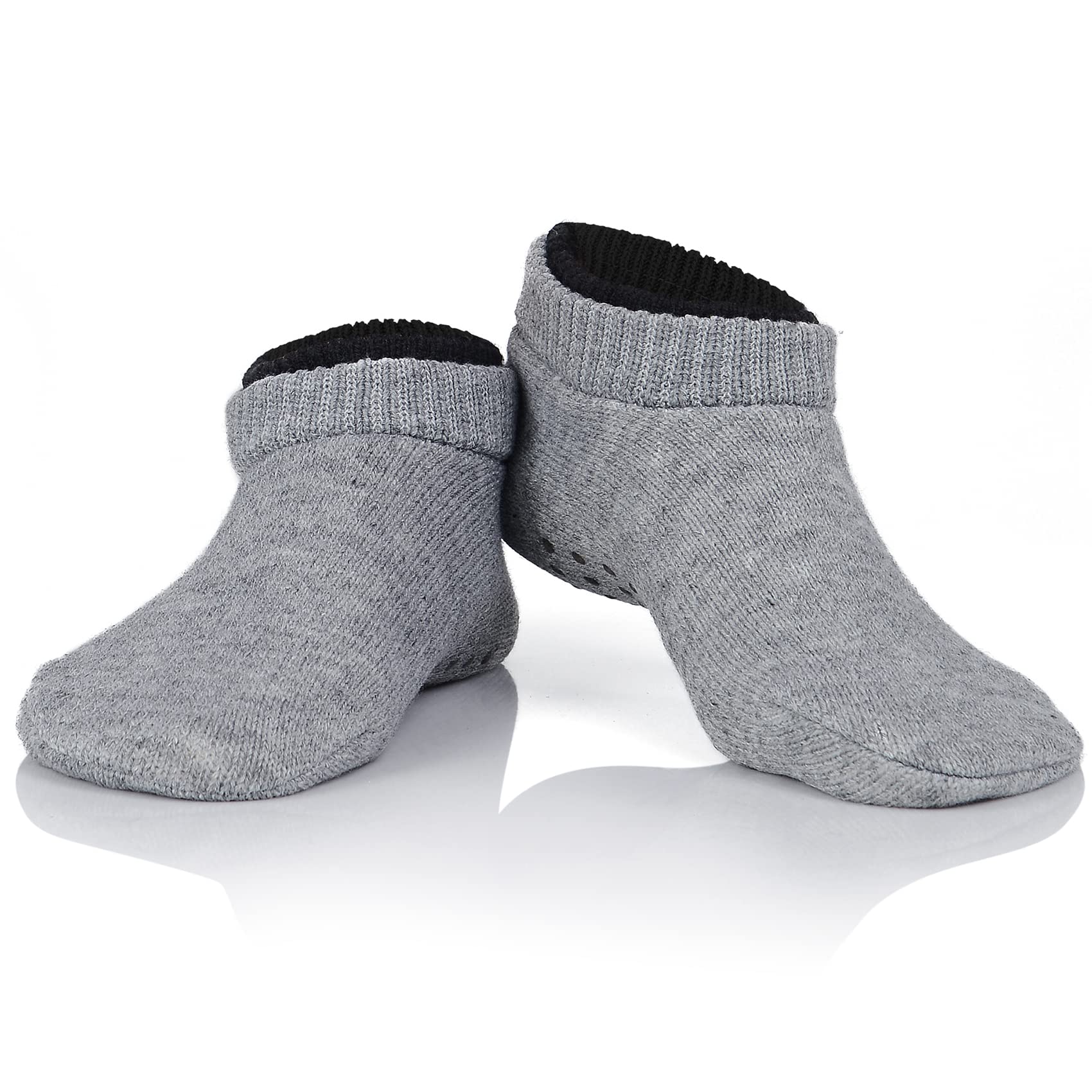 Durio Women's Non-Slip Slipper Socks with Grippers - Warm Winter Fuzzy House Socks for Christmas Gifts - Perfect for Indoor, Lounge & Home Comfort