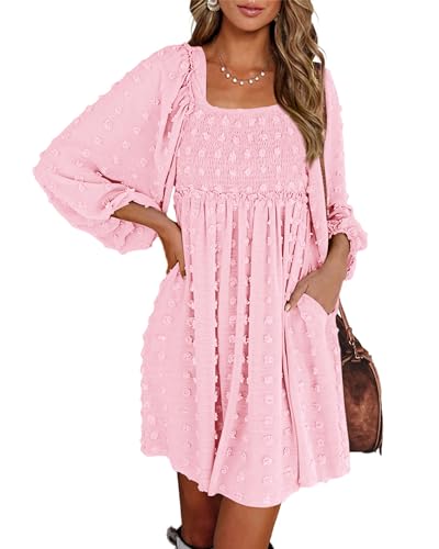 Swiss Dot Pink