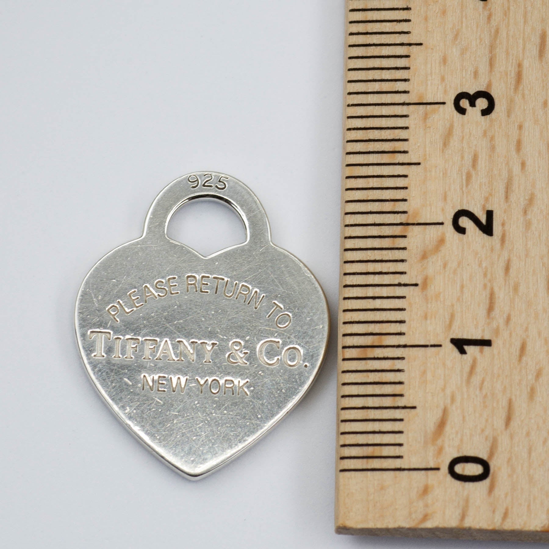 Tiffany & Co. Sterling Silver 925 Heart Tag Pendant Necklace - Perfect for Gifts, Anniversaries & Special Occasions