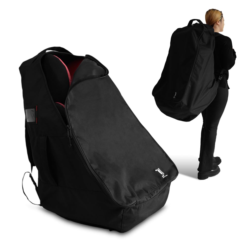 **Best Car Seat Travel Backpack for Airplanes – Lightweight & Durable Black Car Seat Bag for Air Travel – Perfect for Family Vacations & Hassle-Free Flying**